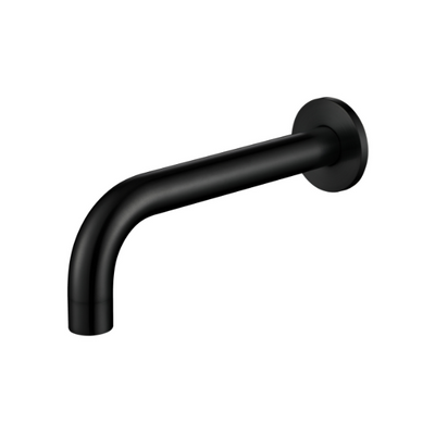 Modern National Star Mini Wall Basin/Bath Spout Matte Black