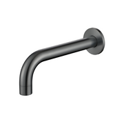 Modern National Star Mini Wall Basin/Bath Spout Gun Metal