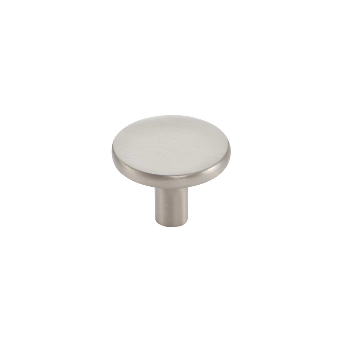 Momo Vena Round Knob 35mm in Dull Brushed Nickel