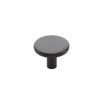 Momo Vena Round Knob 35mm in Matt Black