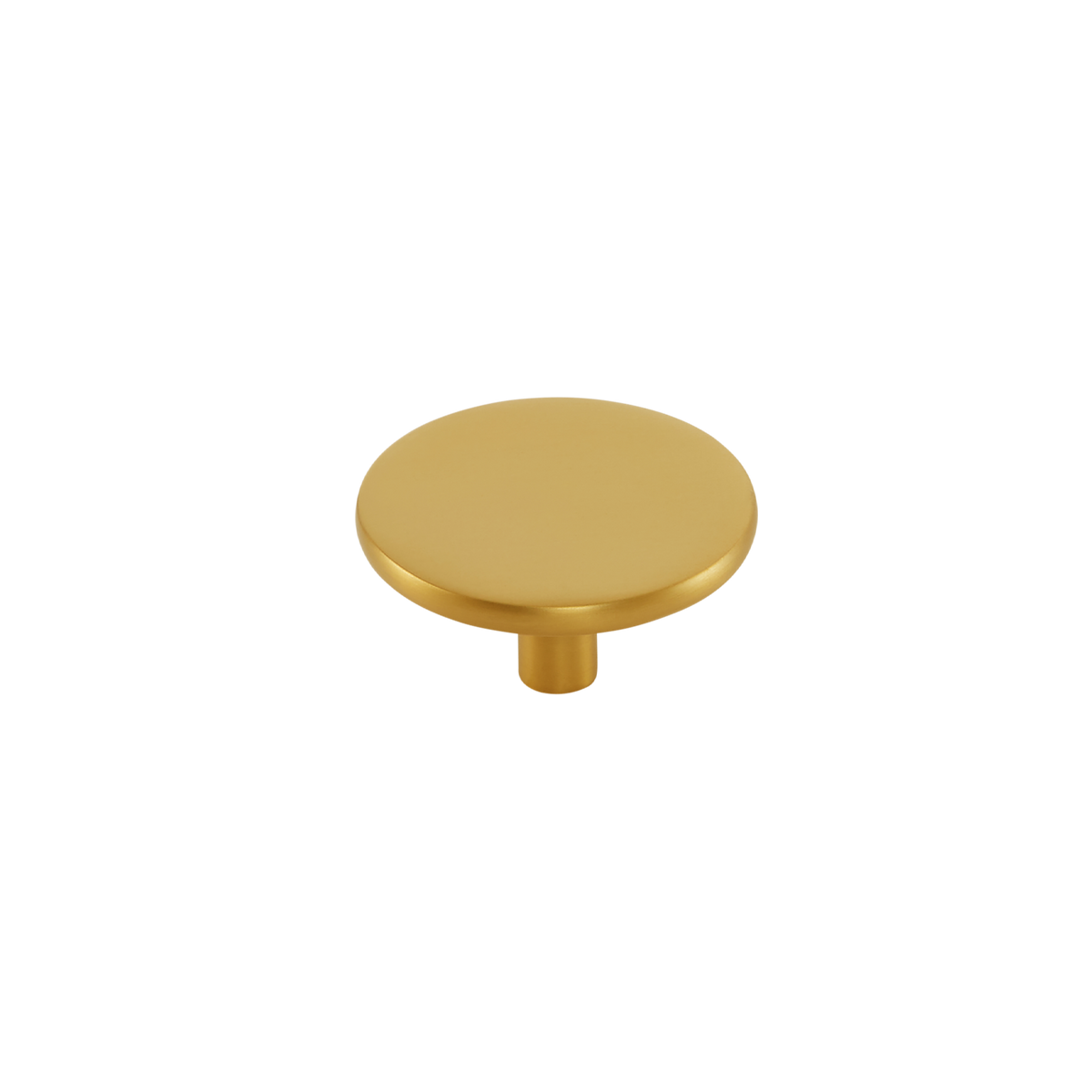 Momo Vena Round Knob 50mm in Brushed Satin Brass