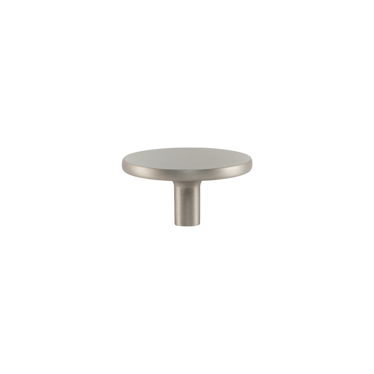 Momo Vena Round Knob 50mm in Dull Brushed Nickel - view 2