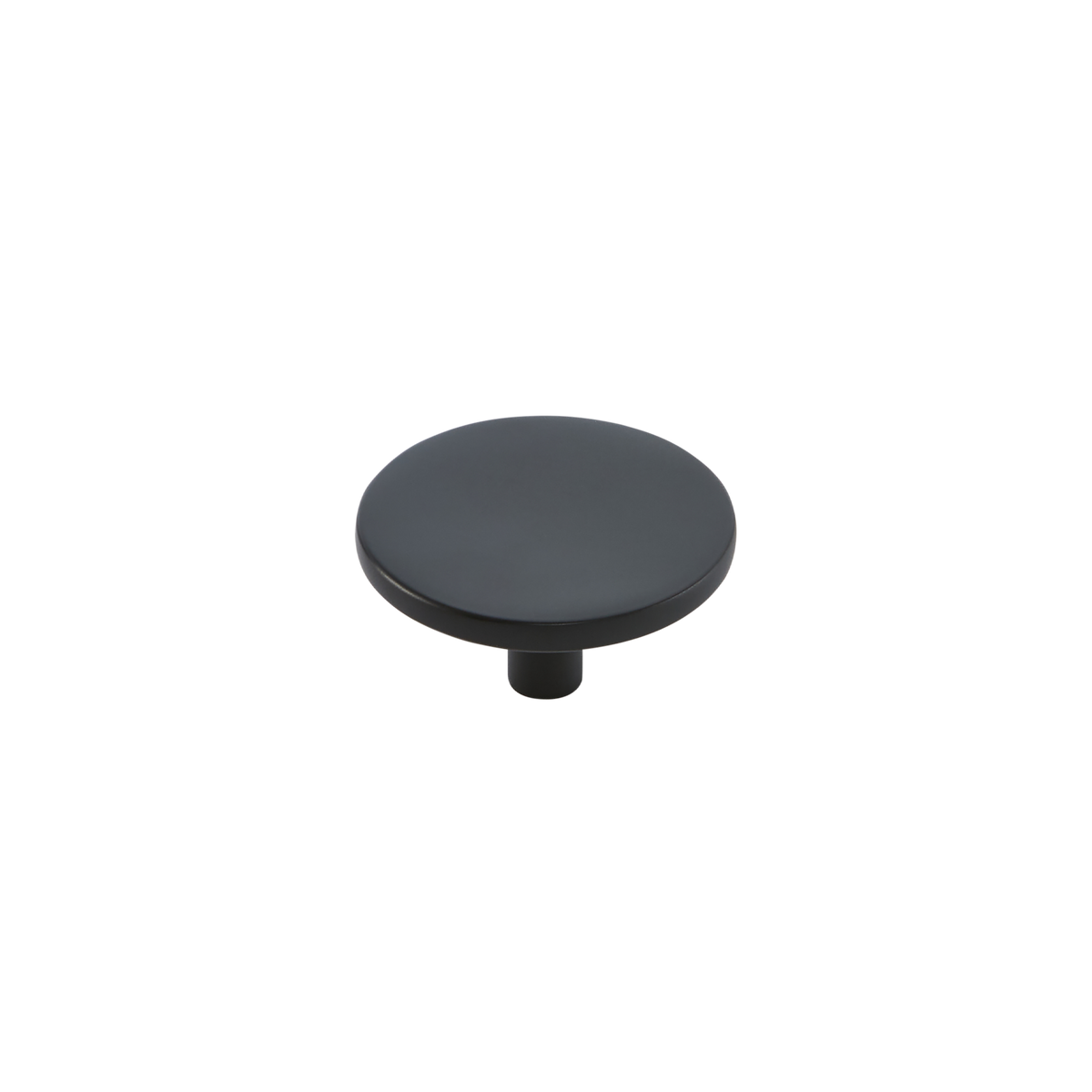 Momo Vena Round Knob 50mm in Matt Black