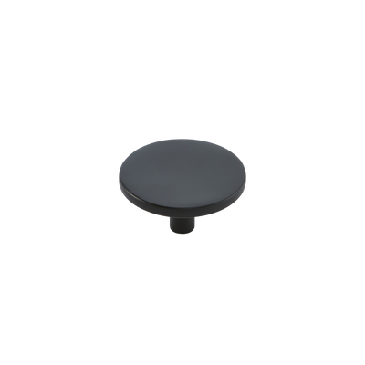 Momo Vena Round Knob 50mm in Matt Black