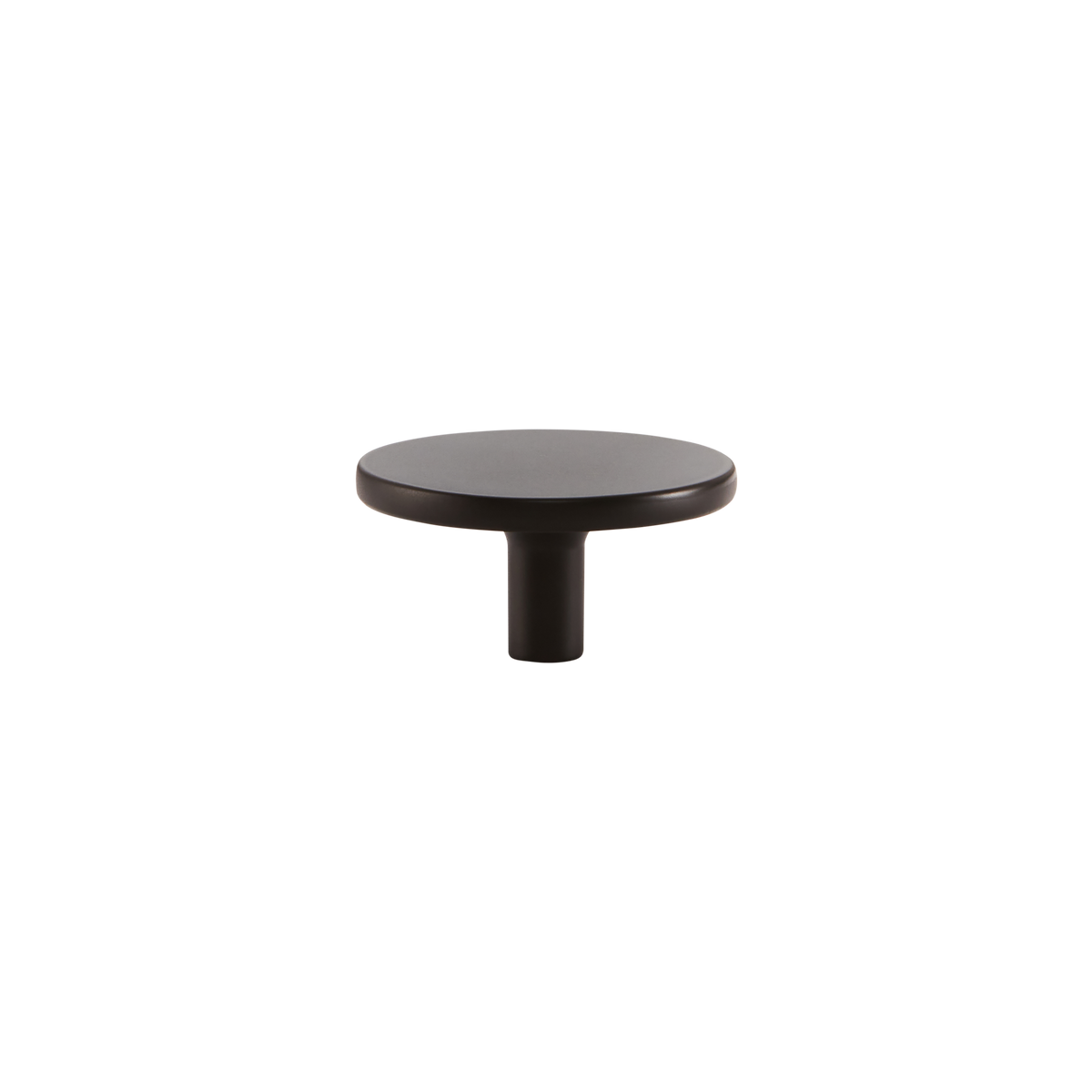Momo Vena Round Knob 50mm in Matt Black - view 2