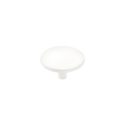 Momo Vena Round Knob 50mm in Matt White