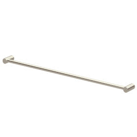 Sussex Felix Single Towel Rail Brushed Oyster Nickel