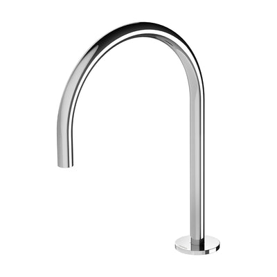 Phoenix Vivid Slimline Hob Sink Outlet 220mm Gooseneck Chrome
