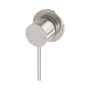 Phoenix Vivid Slmline Shower/Wall Mixer 60mm Complete Kit Brushed Nickel - Lead Free