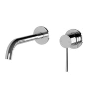 Phoenix Vivid Slimline SwitchMIx Wall Basin/Bath Mixer 60mm Complete Kit  Chrome - Lead Free