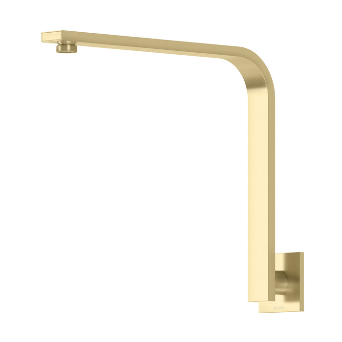 Vivid Slimline High-Rise Shower Arm Square Plate