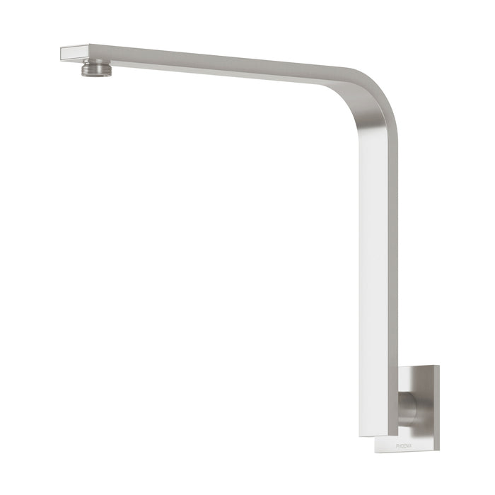 Vivid Slimline High-Rise Shower Arm Square Plate