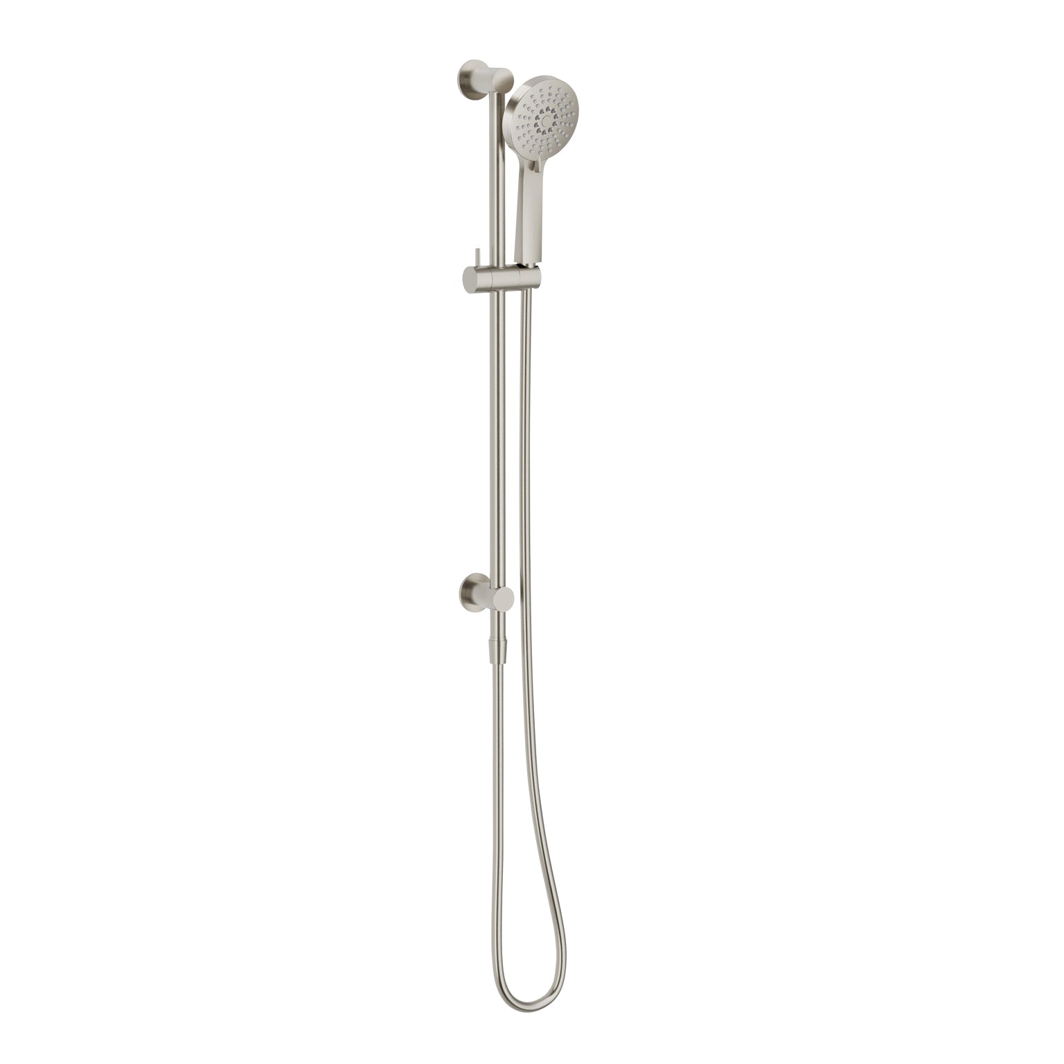 Phoenix Vivid Slimline Water Through Rail Hand Shower Brushed Nickel