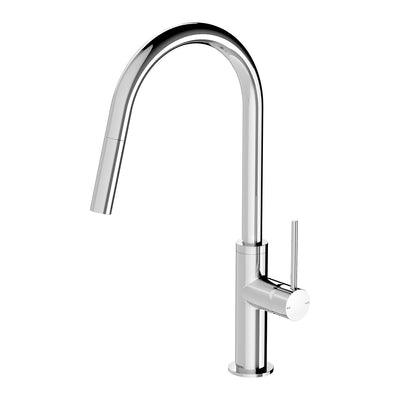 Phoenix Vivid Slimline Pull Out Sink Mixer Chrome - Lead Free