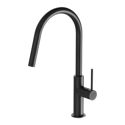 Phoenix Vivid Slimline Pull Out Sink Mixer Matte Black - Lead Free
