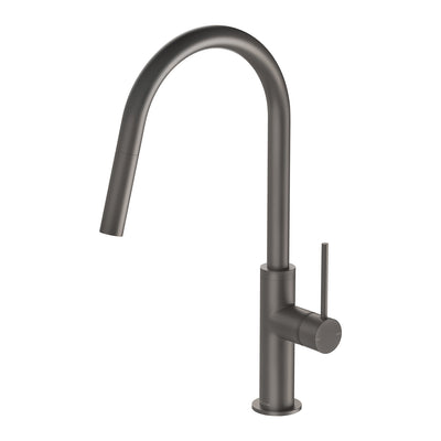 Phoenix Vivid Slimline Pull Out Sink Mixer Brushed Carbon- Lead Free
