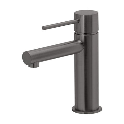 Phoenix Vivid Slimline Basin Mixer Brushed Carbon - Lead Free