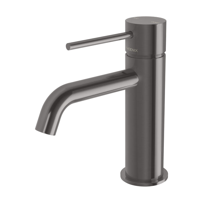 Vivid Slimline Basin Mixer Curved Outlet