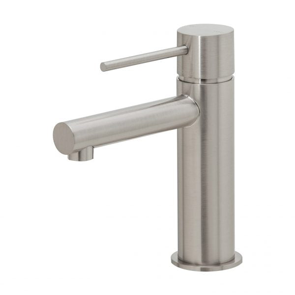 Phoenix Vivid Slimline Basin Mixer Brushed Nickel - Lead Free