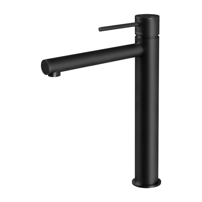 Phoenix Vivid Slimline Vessel Mixer Matte Black - Lead Free