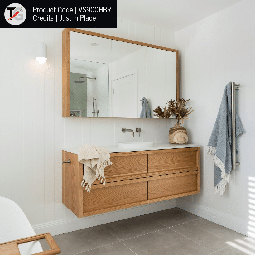 Thermogroup Thermorail Brushed Round Vertical Single Heated Towel Rail Brushed Stainless Steel