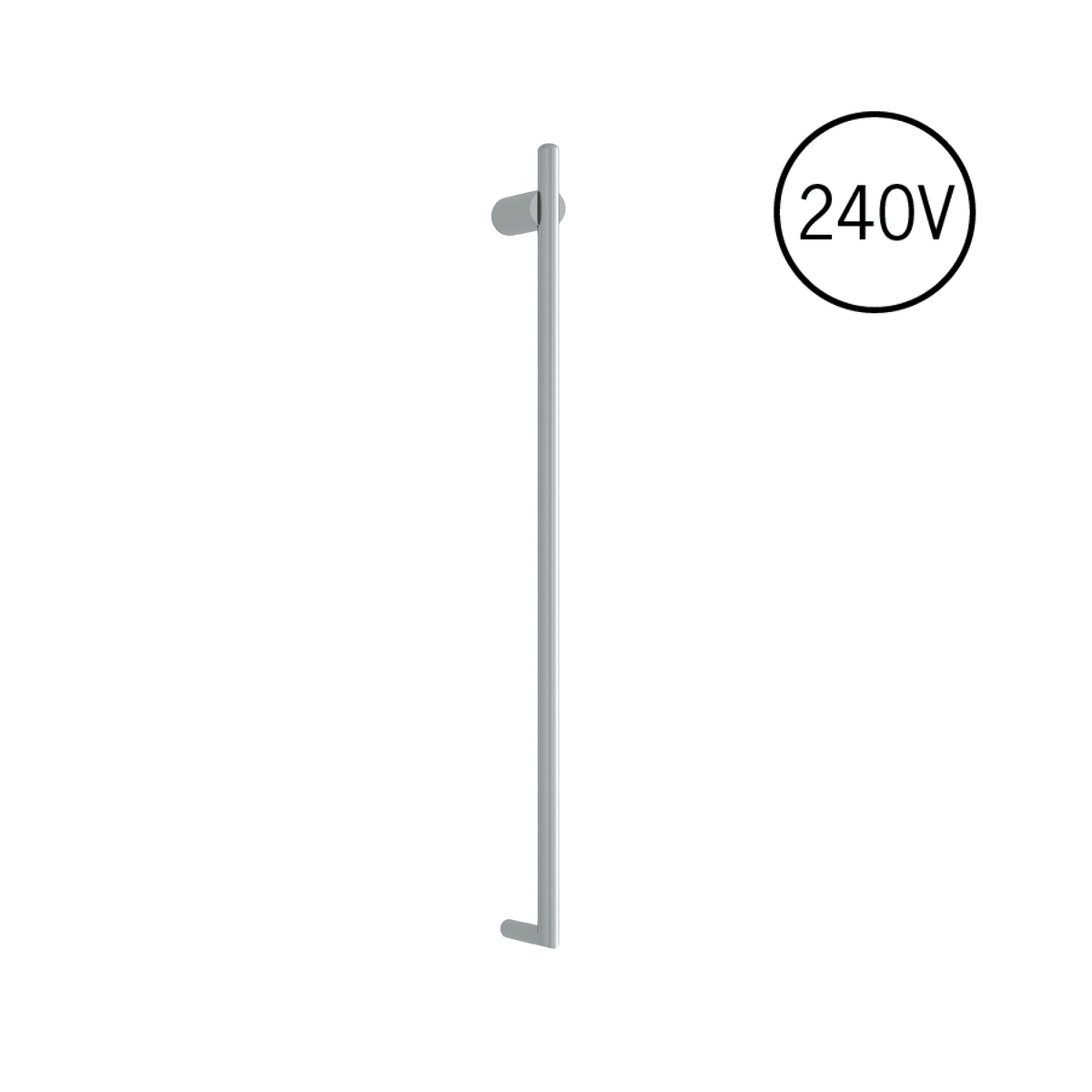 Thermogroup Thermorail 240V Vertical Heated Towel Rail Polished Stainless Steel