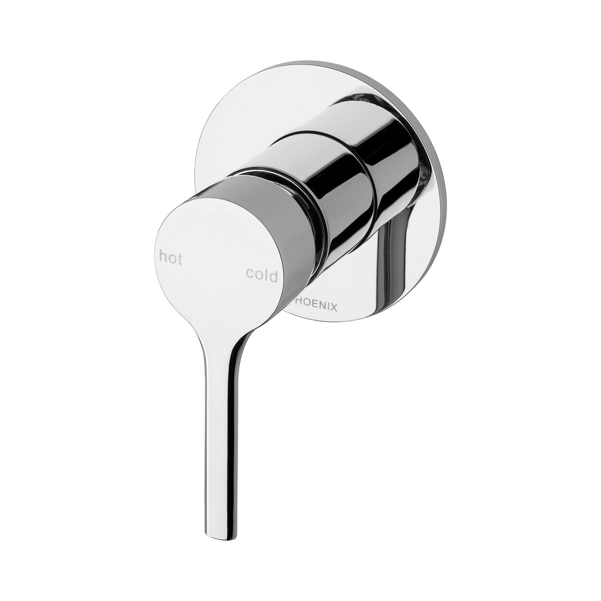 Vivid Slimline Oval SwitchMix Shower / Wall Mixer (Complete Kit) – Lead Free - Chrome