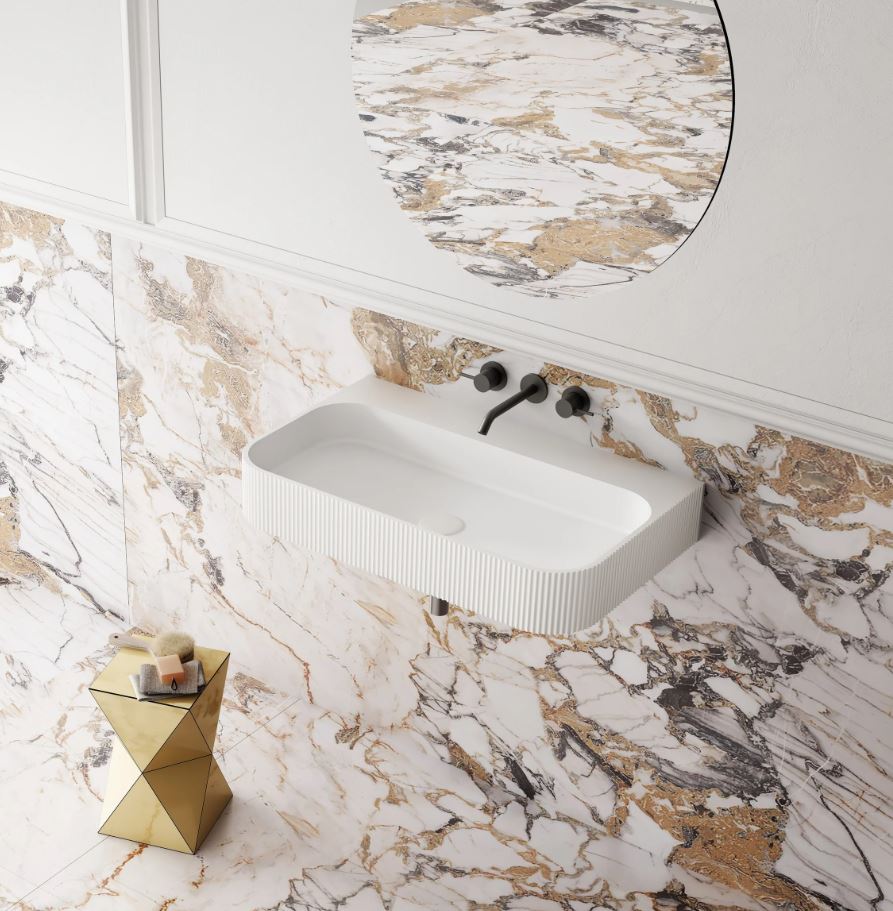 Cassa Design V-Groove Wall Hung Basin