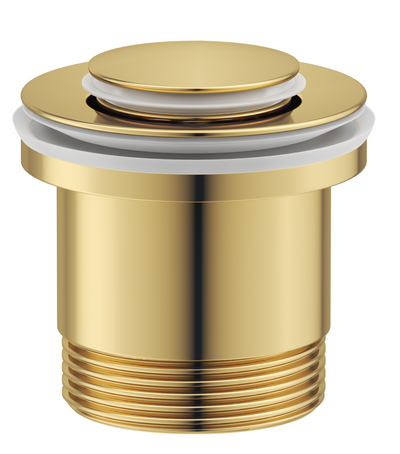 Bella Vista Xulu Universal Basin Pop-Up Waste - Shiny Gold
