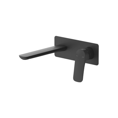 Bella Vista Kaza Wall-Spout Combo - 1P - Trim Kit Only - Black