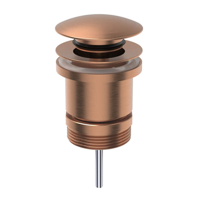 Fienza Universal Pop Up/Pull Out Waste Brushed Copper