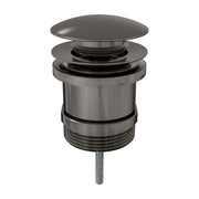 Universal Pop-Up/ Pull-Out Basin Waste, Gun Metal