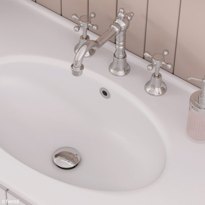 Fienza Universal Pop-Up/ Pull-Out Basin Waste, Chrome