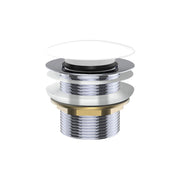 Fienza Universal Pull-Out/Pop-Up NO Overflow Gloss White