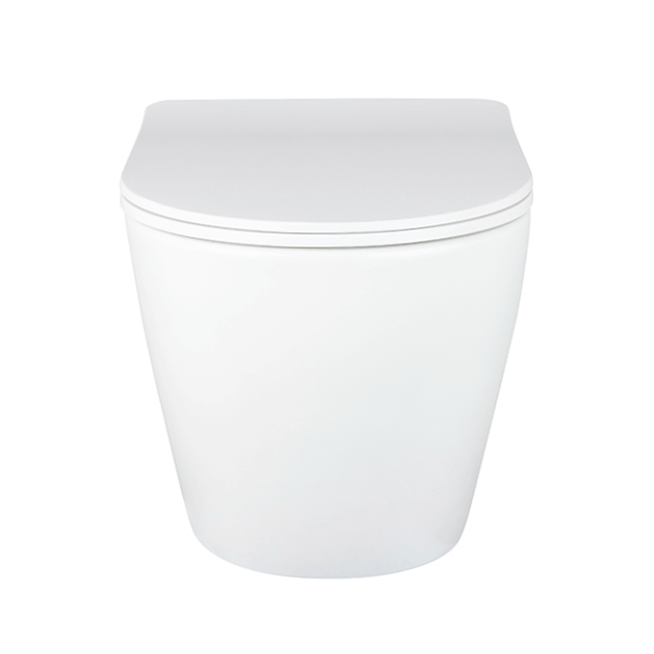 Fifth Avenue Icarus Matte White Wall-hung Toilet Pan