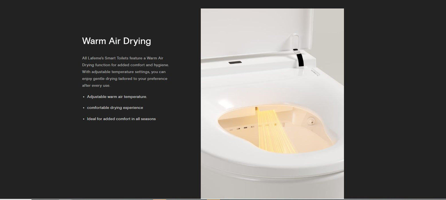Lafeme Sesto Wall Hung Intelligent Toilet