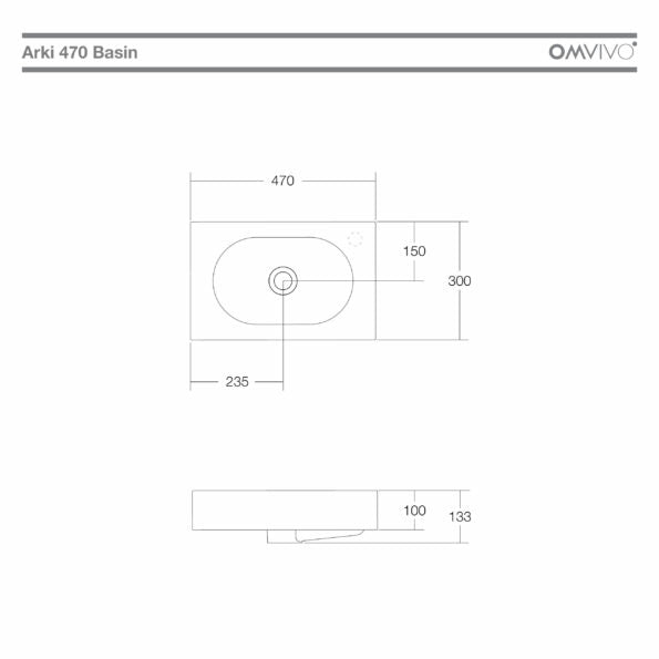 Omvivo Mini Arki Basin 470