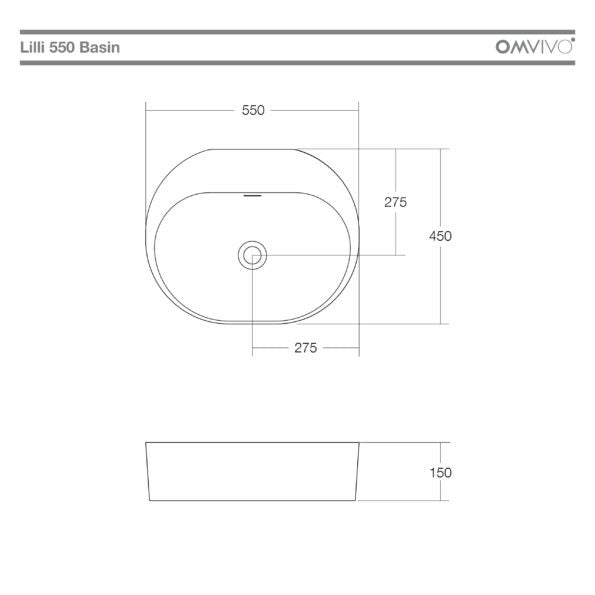 Omvivo Lilli Basin 550