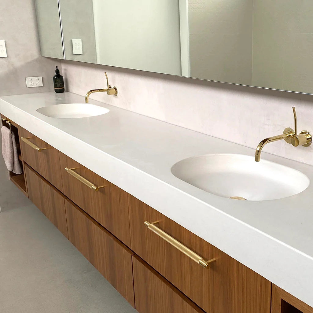 Concrete Studio Kaarla – Concrete Vanity Top -1200mm Length/ 80mm Thickness