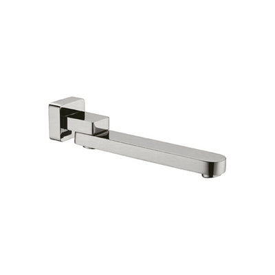 Nero Bianca Swivel Bath Spout Only - Brushed Nickel