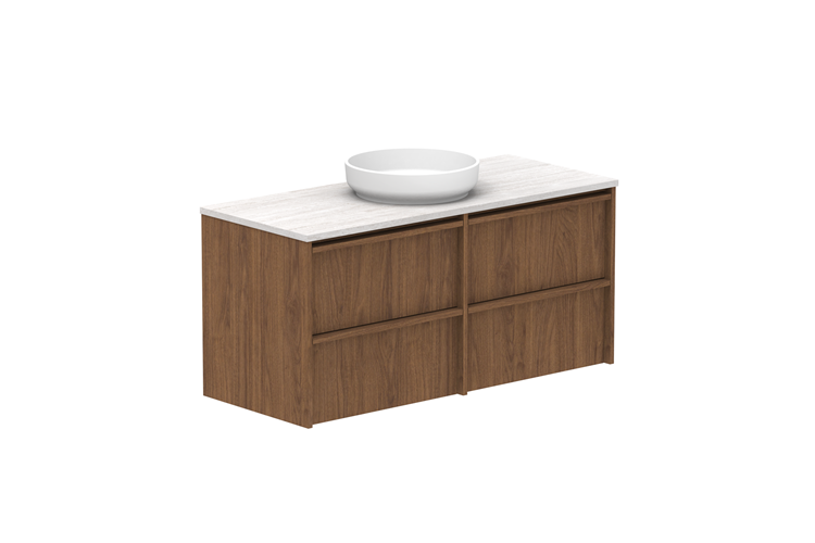 ADP Eli Wall Hung Vanity Cherry Pie Benchtop