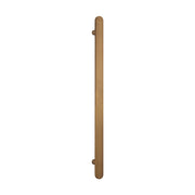 Non heated Vertical flat bar towel rail 50 x 930mm Antique Brass