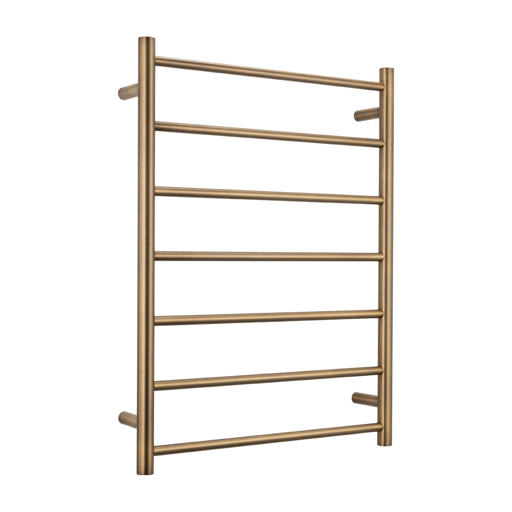 Heated Round Ladder 600 x 800mm Antique Brass