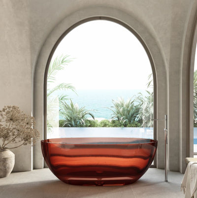 Wow Translucency Resin Stone Bath 1650mm