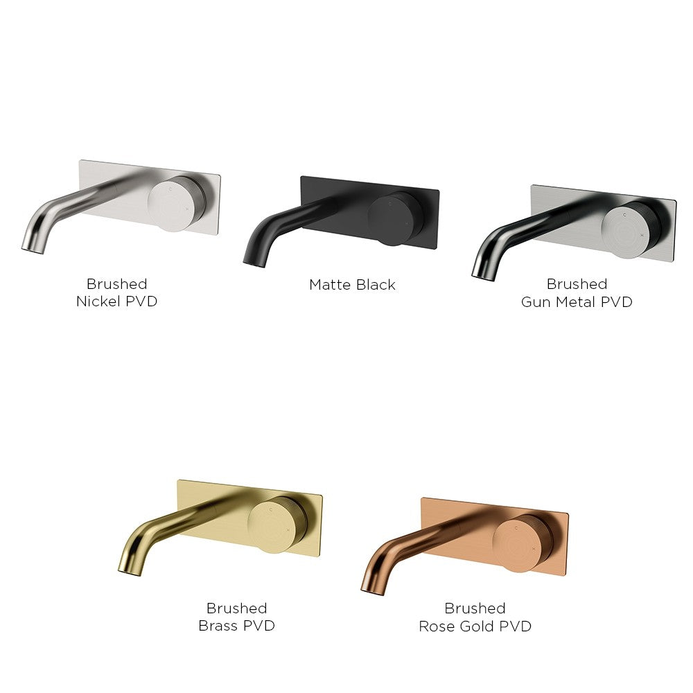 Vierra Wall mixer set with plate - 150mm spout
