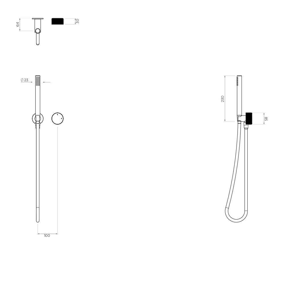 Vierra Handshower & Mixer Set