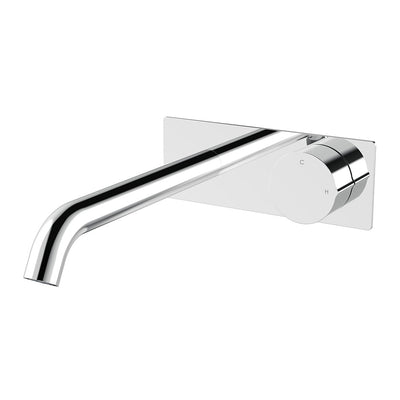 Venn Wall mixer set with plate 220mm