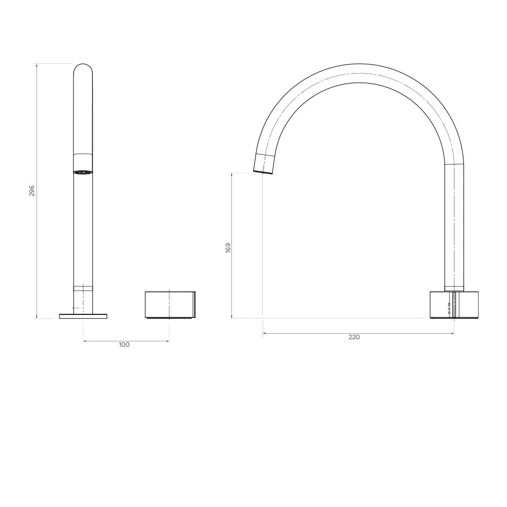 Venn Kitchen Mixer with Swivel Spout