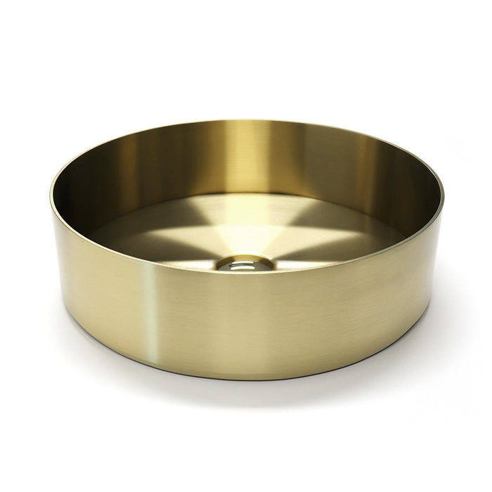 Venn Above Counter Basin - Brushed Brass PVD