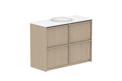 ADP Eli Floor Mount Vanity Durasein Benchtop